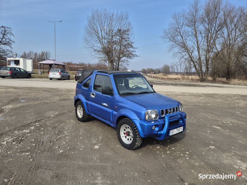 Suzuki Jimny 4x4 165 przebieg Cabrio 13 benz 80 elektryczne szyby Bujaków sprzedam