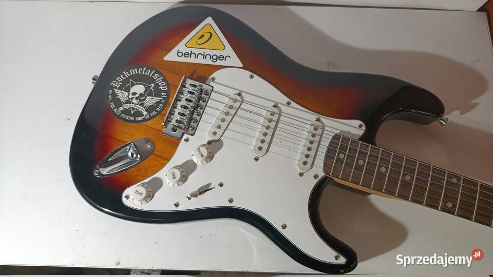 Zestaw Gitara elektryczna MaxMusic wzmacniacz Katowice