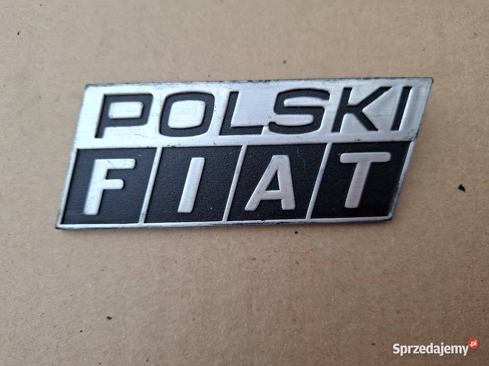 Emblemat znaczek logo Polski Fiat 126p Maluch Strzelce Opolskie