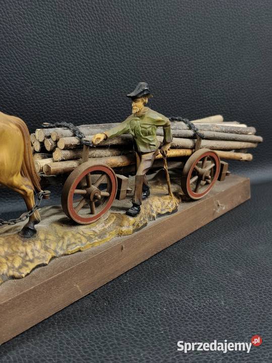 Figura Rolnika Z Koniem Poddębice