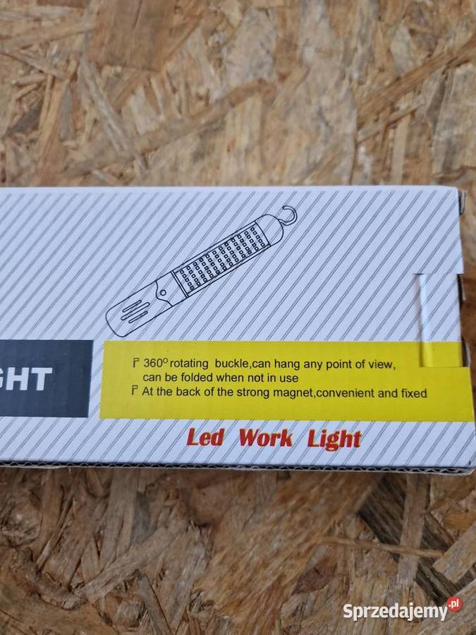 LAMPA WARSZTATOWA LED Mocna Latarka LED z Latarki i oświetlenie wielkopolskie Głogowa