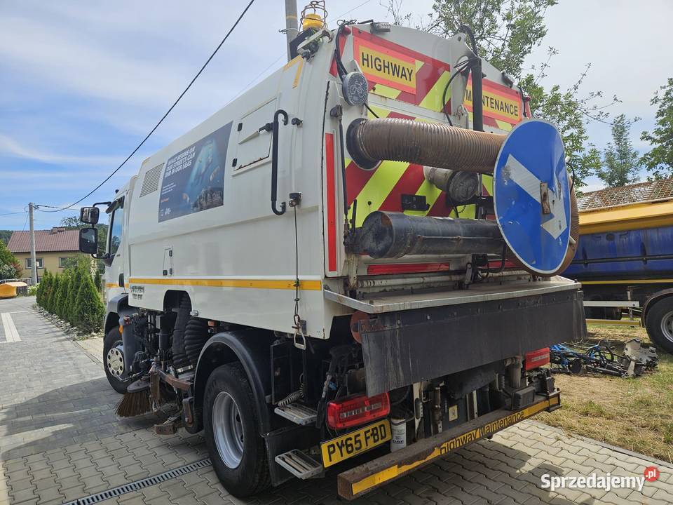 DAF LF220 Zamiatarka dwustronna FAUN WAJET 2015 Specjalne podkarpackie