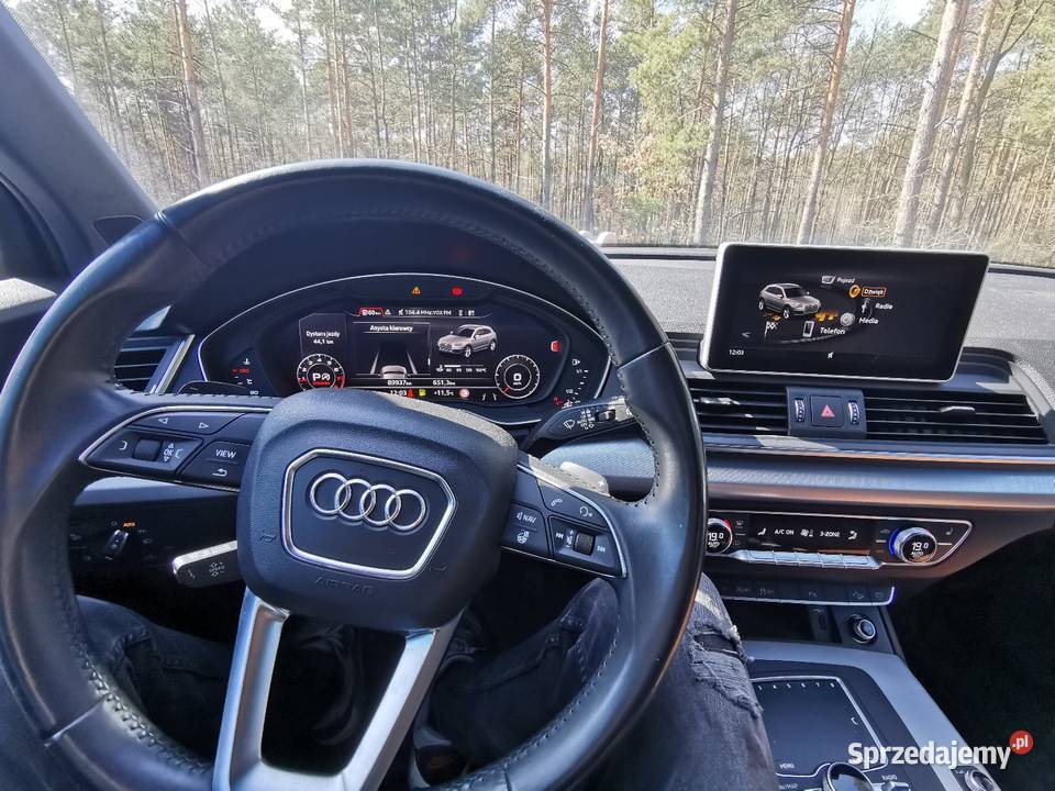 Audi q5 2018r 20 tfsi quattro kamery 360aktywny Zarejestrowany w Polsce Wołomin sprzedam