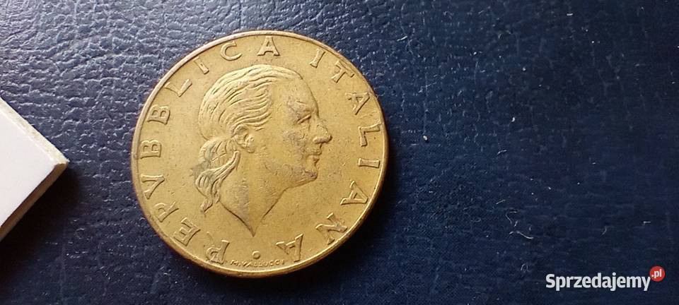 Stare monety 200 lir 1990 Włochy Lesko sprzedam