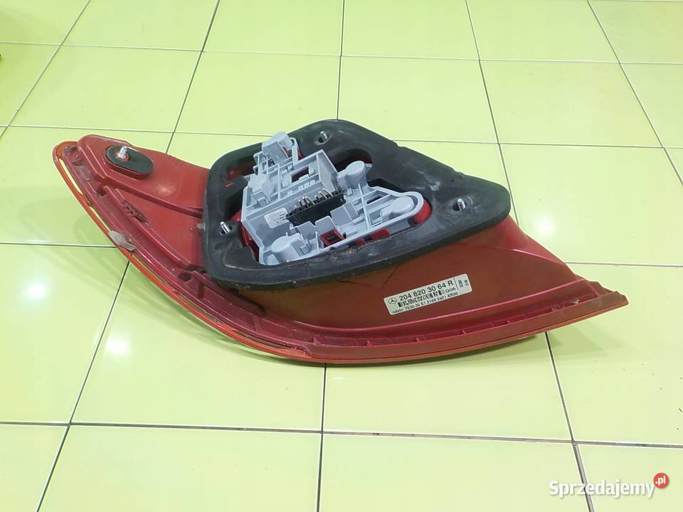 MERCEDES C W204 18 B 07r SEDAN 4D lampa prawa mazowieckie Suków sprzedam