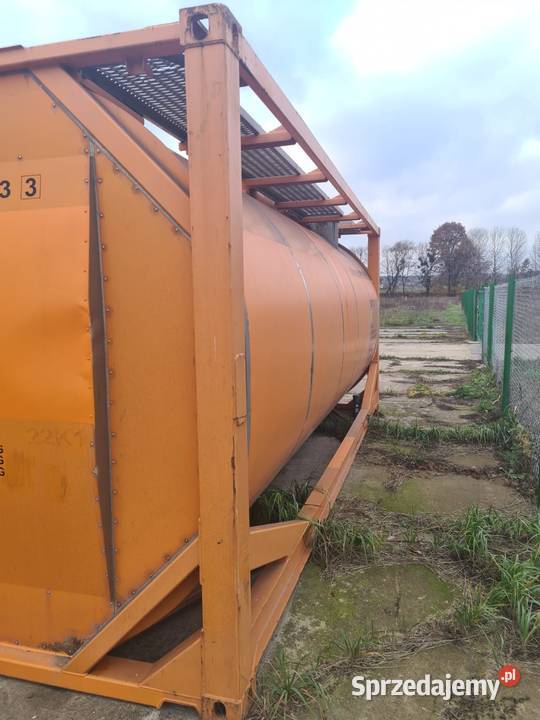 20FT cysterna kontenerowa do bitumu CIMC 25000 L Pozostałe Oleśnica