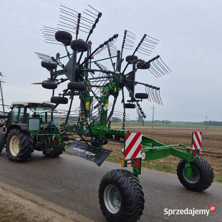 Zgrabiarka 2karuzelowa ZKD800 InterTech 80m w Opoczno sprzedam