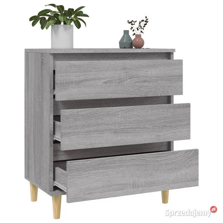 Komoda szary dąb sonoma 60x35x70 materiał sprzedam