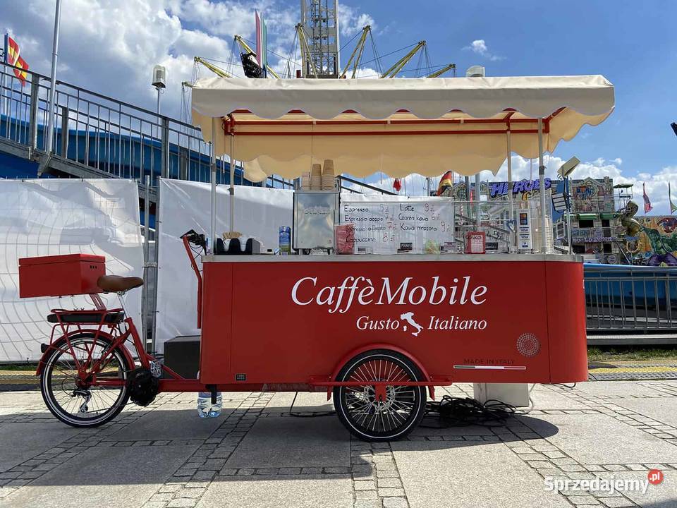 Riksza do sprzedaży kawy Autonomiczny Coffee Pabianice sprzedam