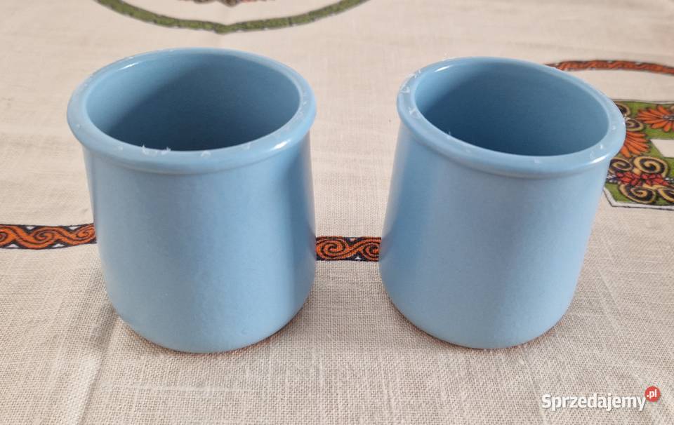 5 ceramicznych żaroodopornych kubków do grzanego Kubki