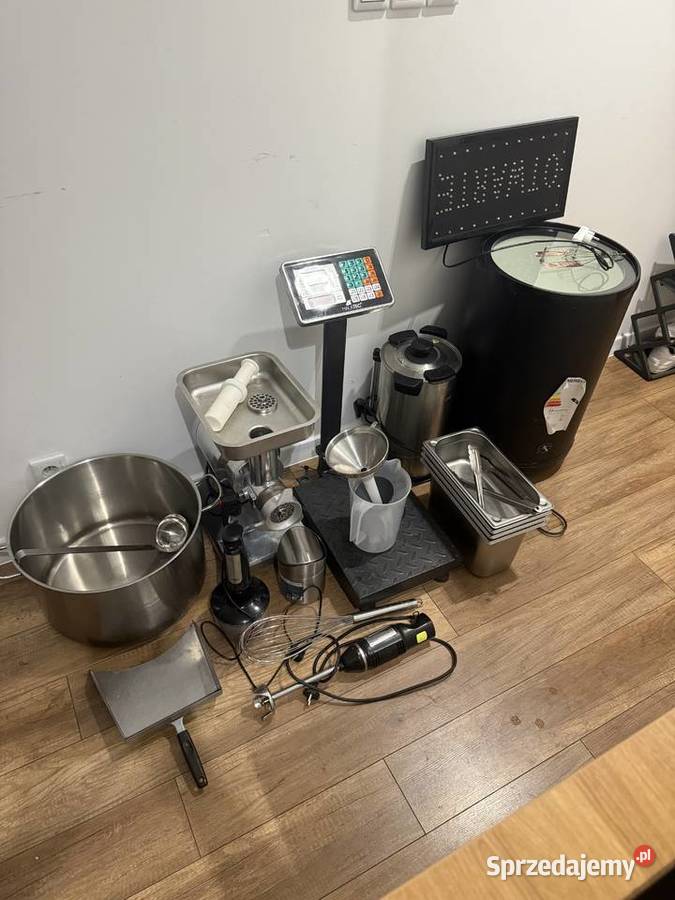 waga samowar ladówka garnek mikser maszynka do