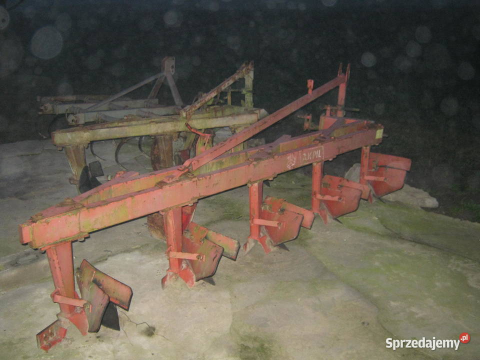 Pług Agpil 5 skibowy lubelskie Dobryniów-Kolonia