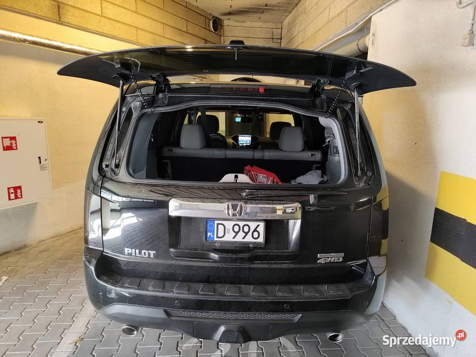 Honda Pilot Touring 4WD LPG 2014 HAK 8 os Remote Kraków