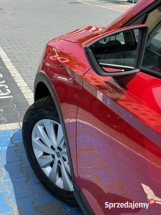 Seat Arona 10 TSI 95 gwarancja cyfrowe zegary 2 światła do jazdy dziennej Tychy sprzedam