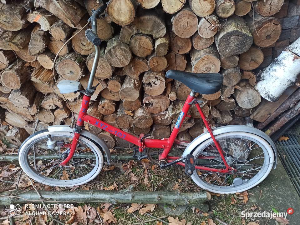 rower składak z dawnych lat