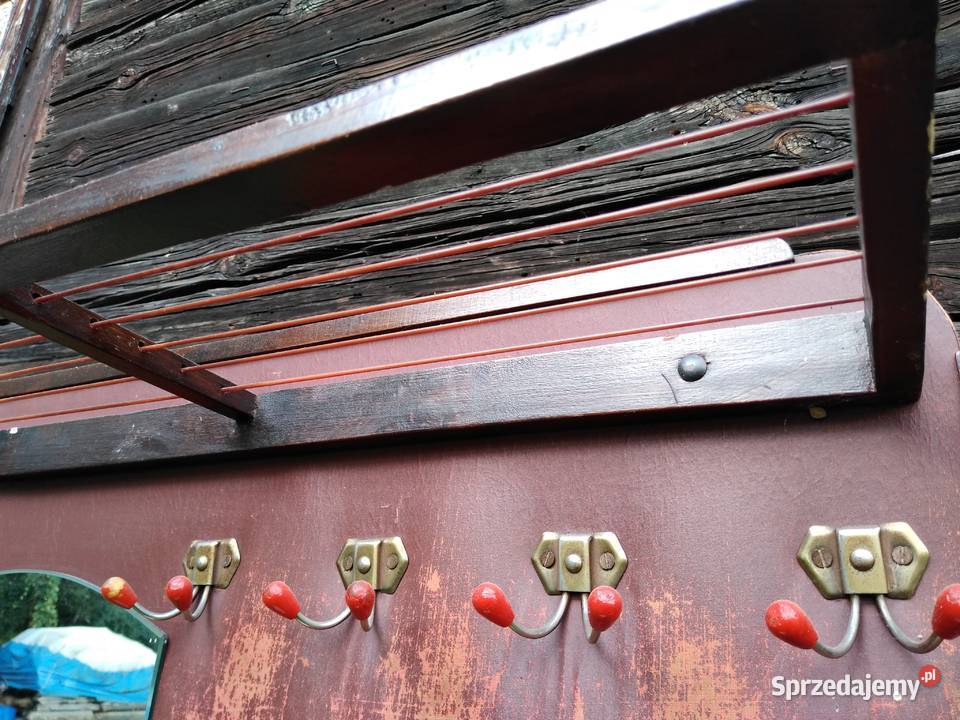 Stara szafka z lustrem i połka zabytek PRL do Dąbrowa Górnicza