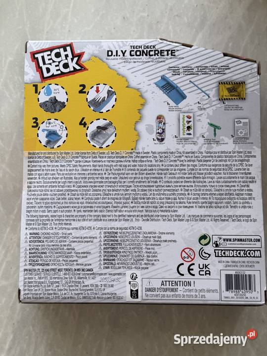 Nowy Tech Deck DIY Concrete Zestaw do budowy VTech dolnośląskie