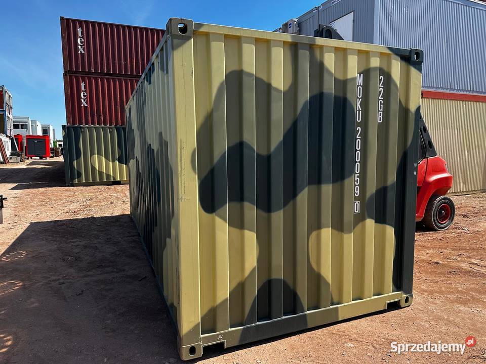 KONTENER MORSKI 20 DV NOWY MAGAZYNOWY Wrocław sprzedam