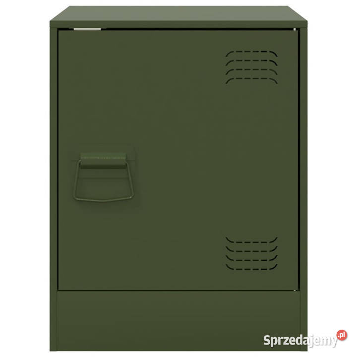 Szafka nocna oliwkowa zieleń 345x39x44 stal mazowieckie Warszawa sprzedam