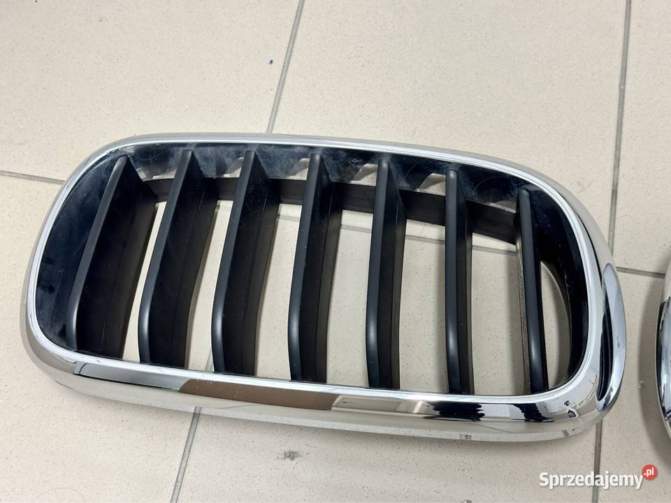 OE BMW Grill nerka LEWA PRAWA Komplet BMW X5 X6 Gdynia sprzedam