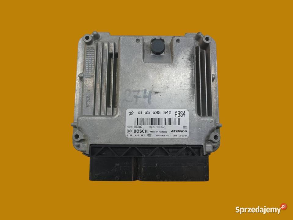 STEROWNIK SILNIKA 0281019867 20 D 163 Opel świętokrzyskie