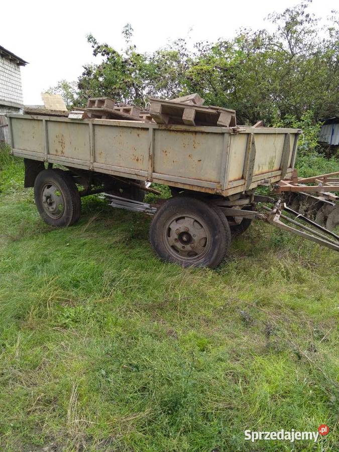przyczepa skrzyniowa 35 t hamulec najazdowy Batorowo sprzedam