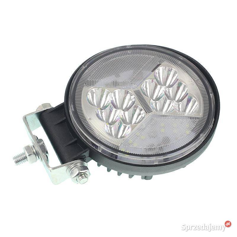 LAMPA ROBOCZA HALOGEN LED 24 LED OKRĄGŁA 1030V uniwersalne lubelskie