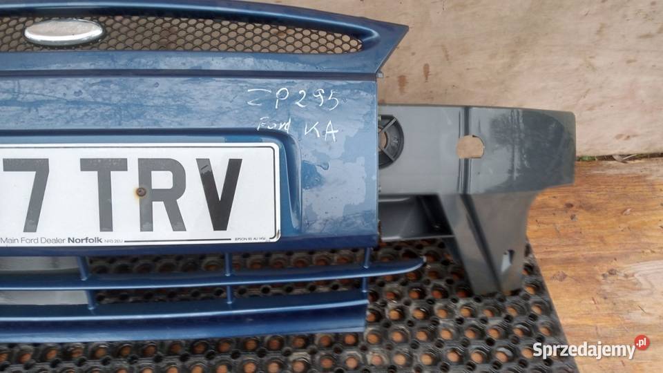FORD KA FL ZDERZAK PRZÓD ATRAPA GRILL osobowe wielkopolskie Zbierkowo