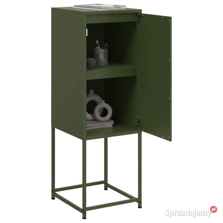 Szafka oliwkowa 36x39x107 stal WM846534 mazowieckie Warszawa