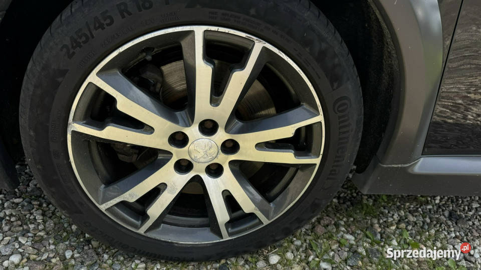 Peugeot 508 RXH 20Hdi 163 hybryda wersja RXH elektryczne lusterka Gdańsk sprzedam