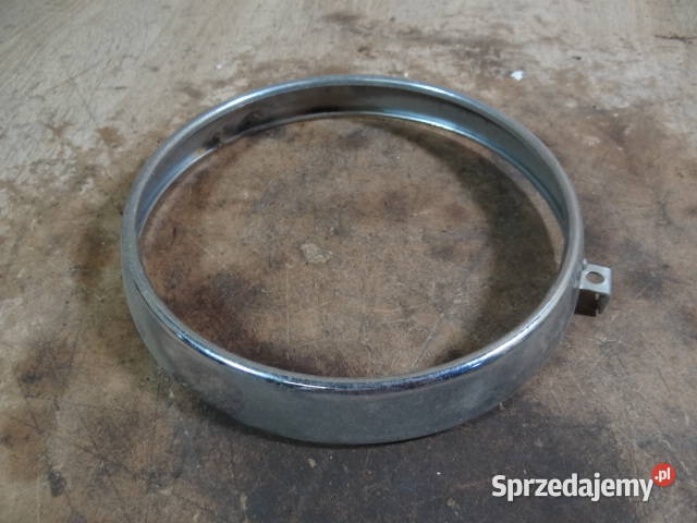 ramka lampy MZ TS ETS ETZ chromowana org DDR Żary