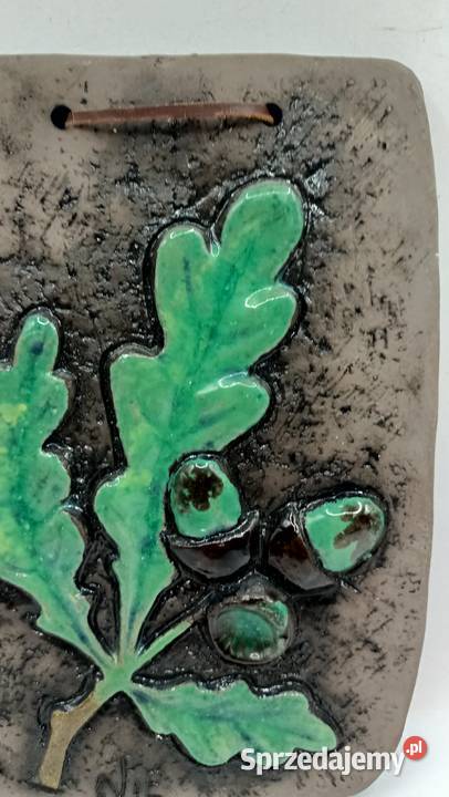 Ceramiczna płytka ścienna dąb żołędzie Ninnie Zamość