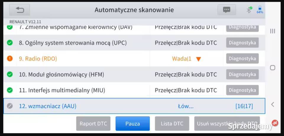 Tester diagnostyczny Interfejs Xtool Anyscan Interfejsy diagnostyczne Motoryzacja Piotrków Trybunalski