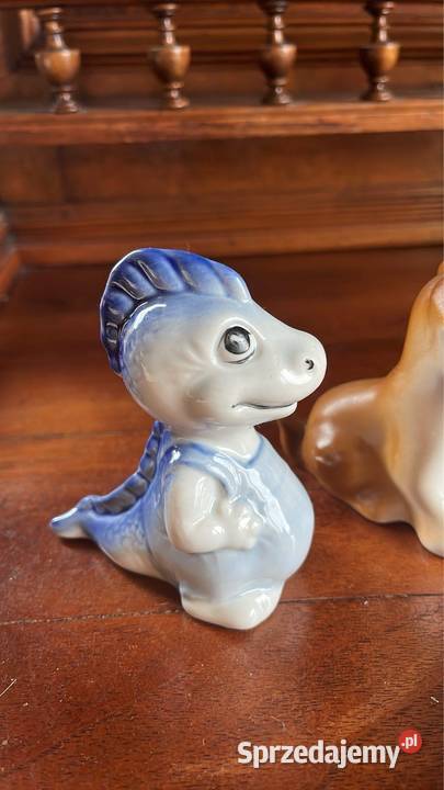 Figurka Połonne Lis Fabryka Fajansu i Porcelany Porcelana i szkło Gdańsk
