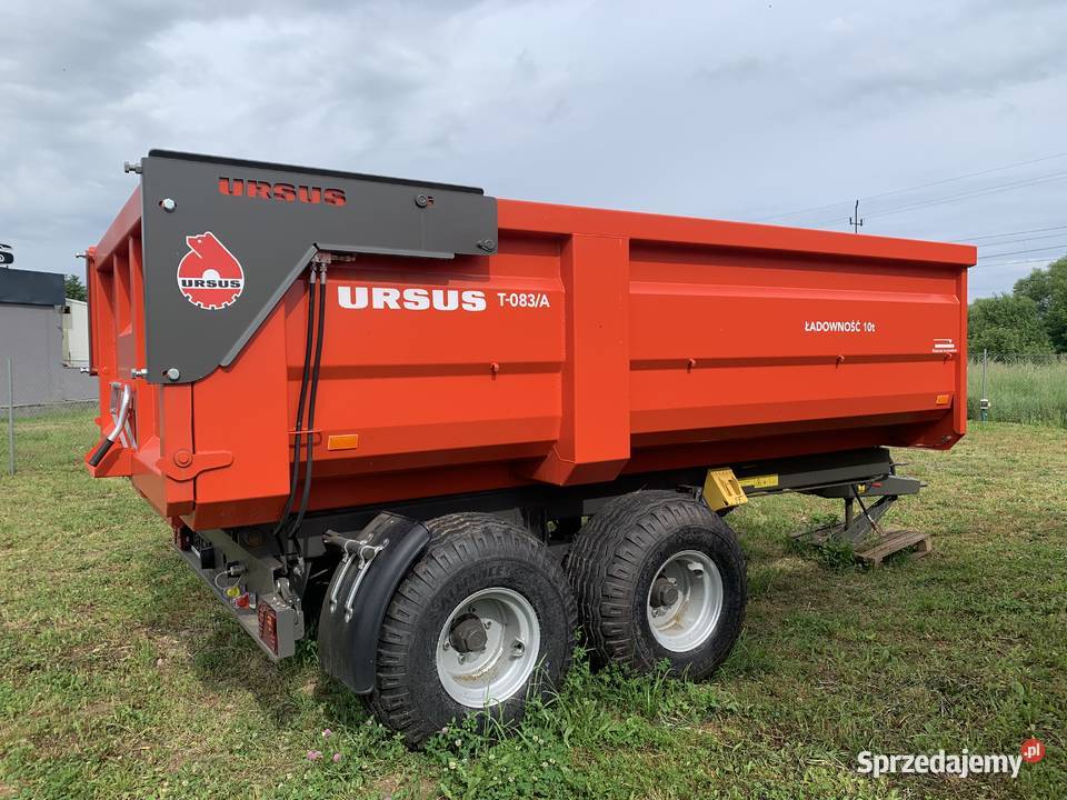 Ursus przyczepa tandem 10ton Ursus t083A Przyczepy rolnicze dolnośląskie Ziębice sprzedam