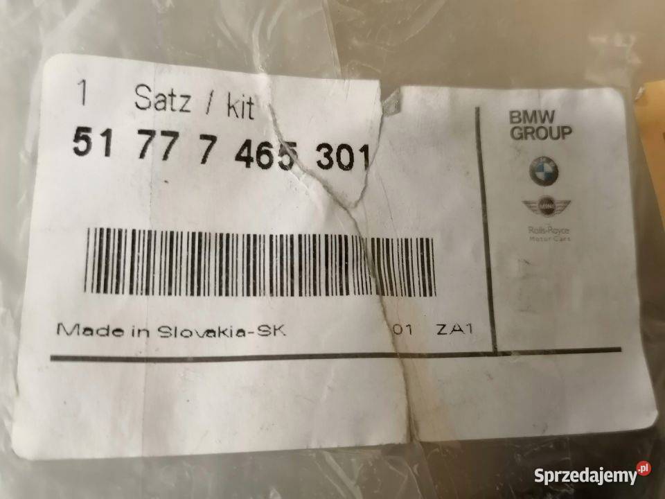 BMW F21 F22 F23 MOCOWANIE PROGU LEWY TYŁ 7268077 Pleszew