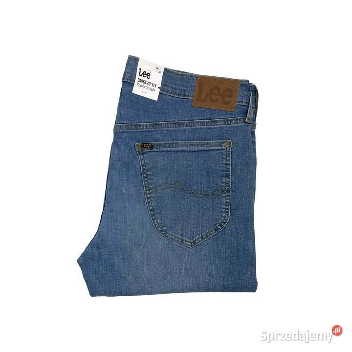 Spodnie męskie jeansy Lee Daren Zip Fly Northen Odzież codzienna podlaskie