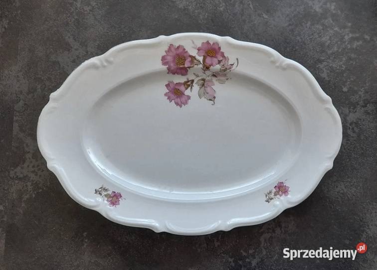 Duży Półmisek Owalny CT Carl Tielsh 193445 i Rotmanka