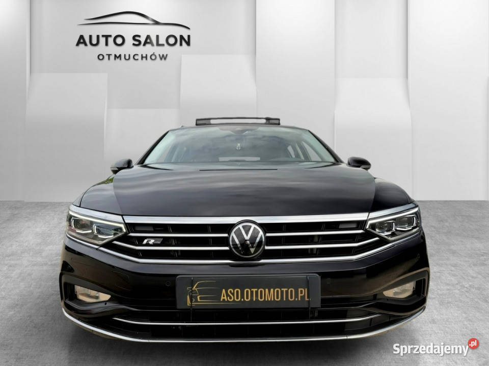 Volkswagen Passat RLINE wentylacja SKÓRA światła do jazdy dziennej Otmuchów