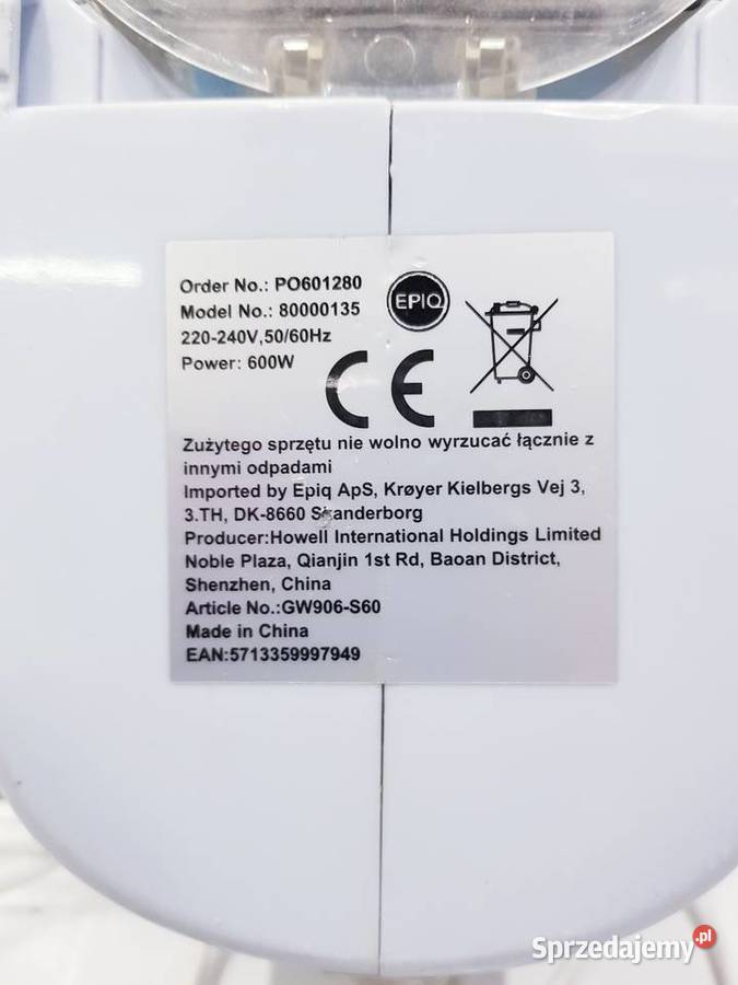 Odkurzacz pionowy z przewodem 5m Pozostałe Dąbrowa Górnicza