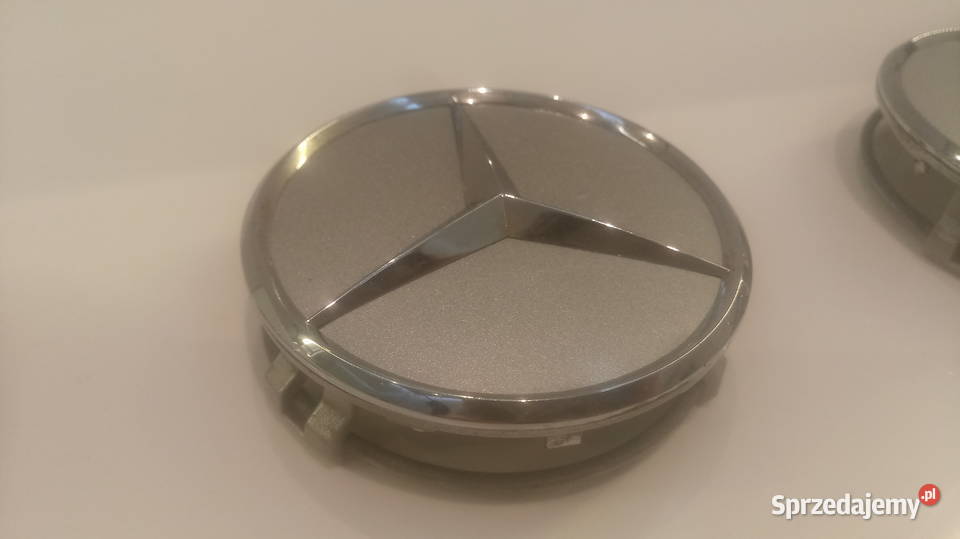 Dekielki Mercedes Benz zaślepki felg logo