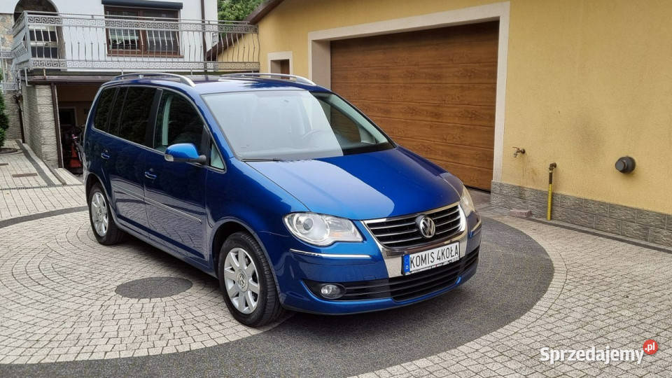 Volkswagen Touran 20 TDI 6 Bieg Klimatron Lift centralny zamek mazowieckie Płońsk sprzedam