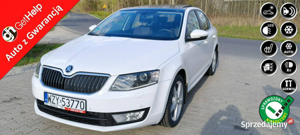 koda Octavia Bogate wyposaż 70tkm 4cylindry III ESP Octavia Stare Budy