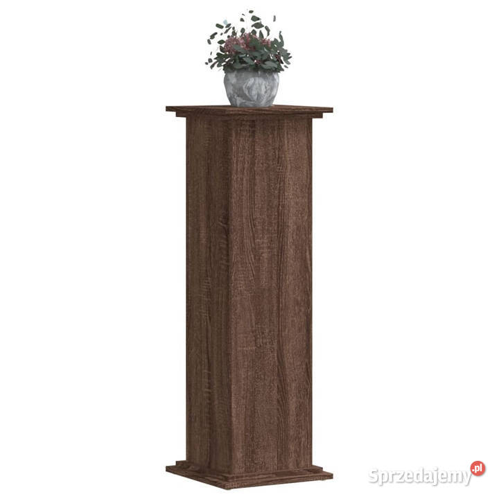 Stojak na rośliny dąb brązowy 33x33x100 WM852984