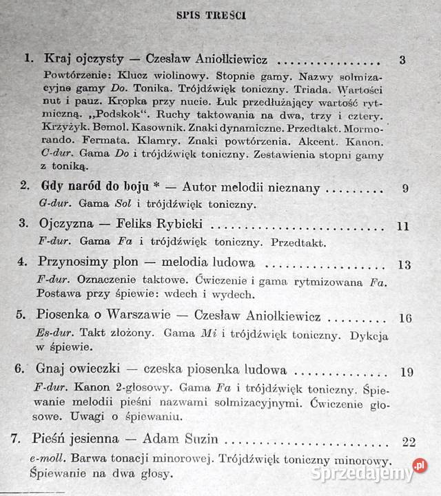 Szósta klasa śpiewa M Kaczurbina L