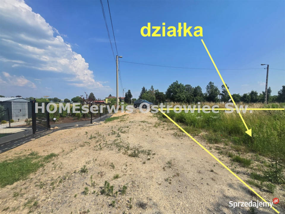 Działka 1117m2 Ostrowiec Świętokrzyski