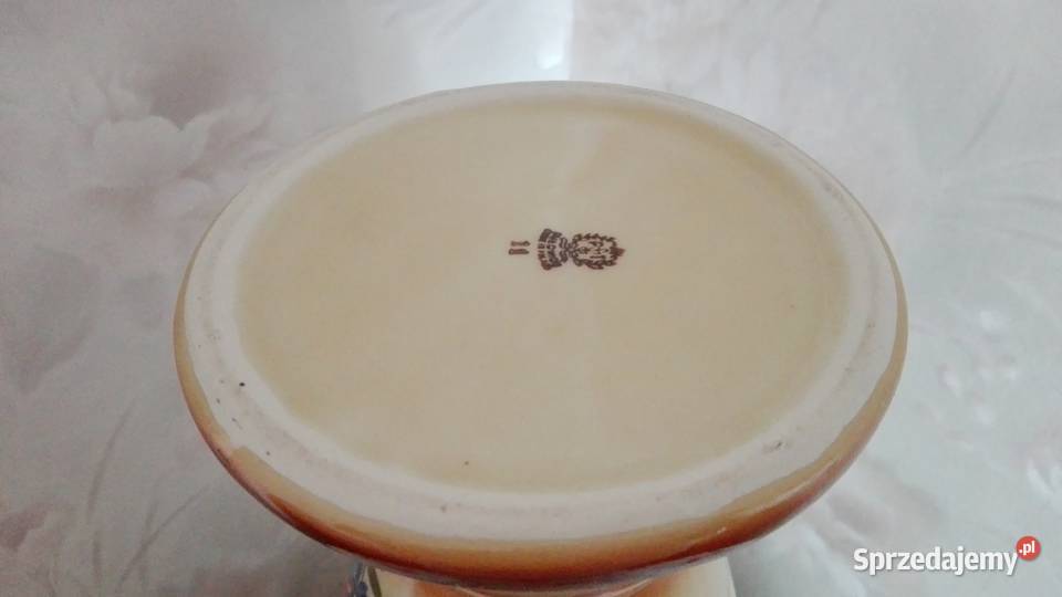 Wazon porcelit Tułowice PRL duży 44 podlaskie Białystok
