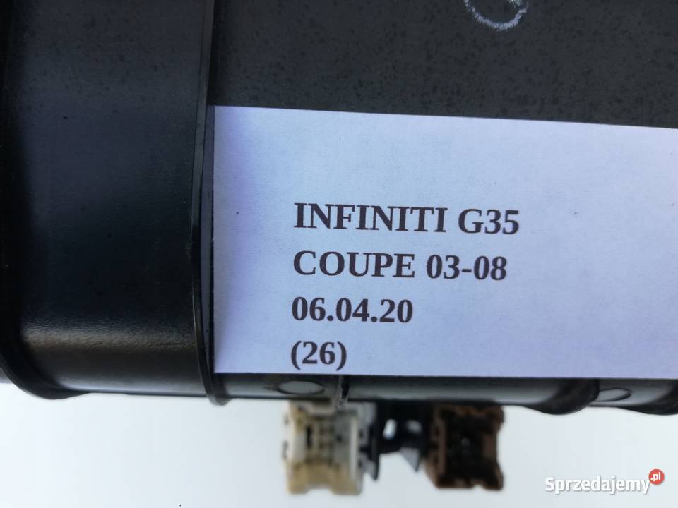PANEL STEROWANIA RAMKA LEWARKA INFINITI G35 Nowy Tomyśl