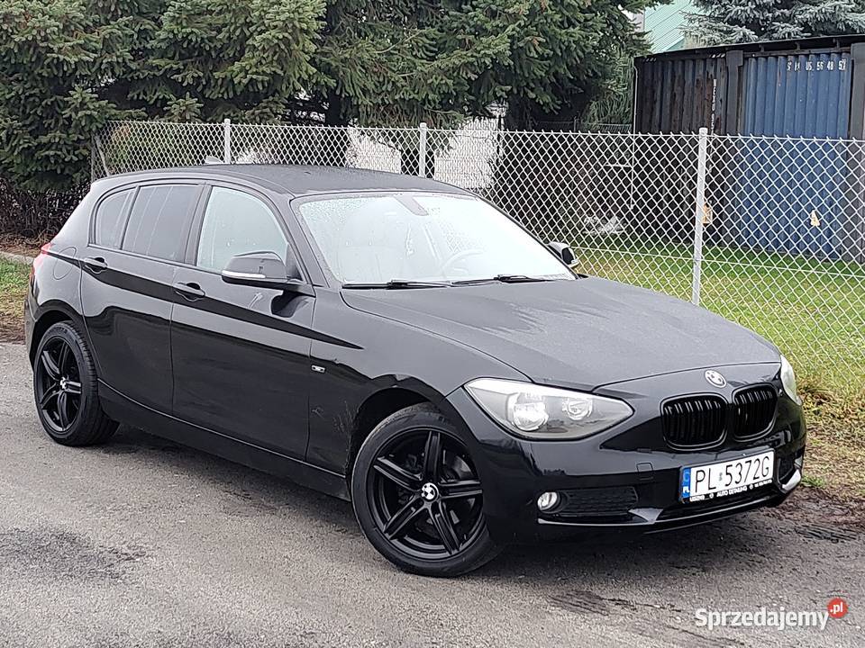 BMW 120 DIESEL czarny BMW Leszno