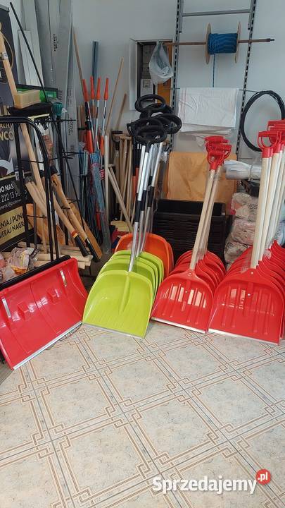 Łopata do śniegu LUBLIN składana 28 szer POLSKA Miotły i zmiotki